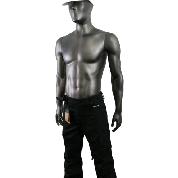 The North Face Slashback Cargo Snow Pants Men’s Large Regular Black NWT DryVent - Picture 8 of 16